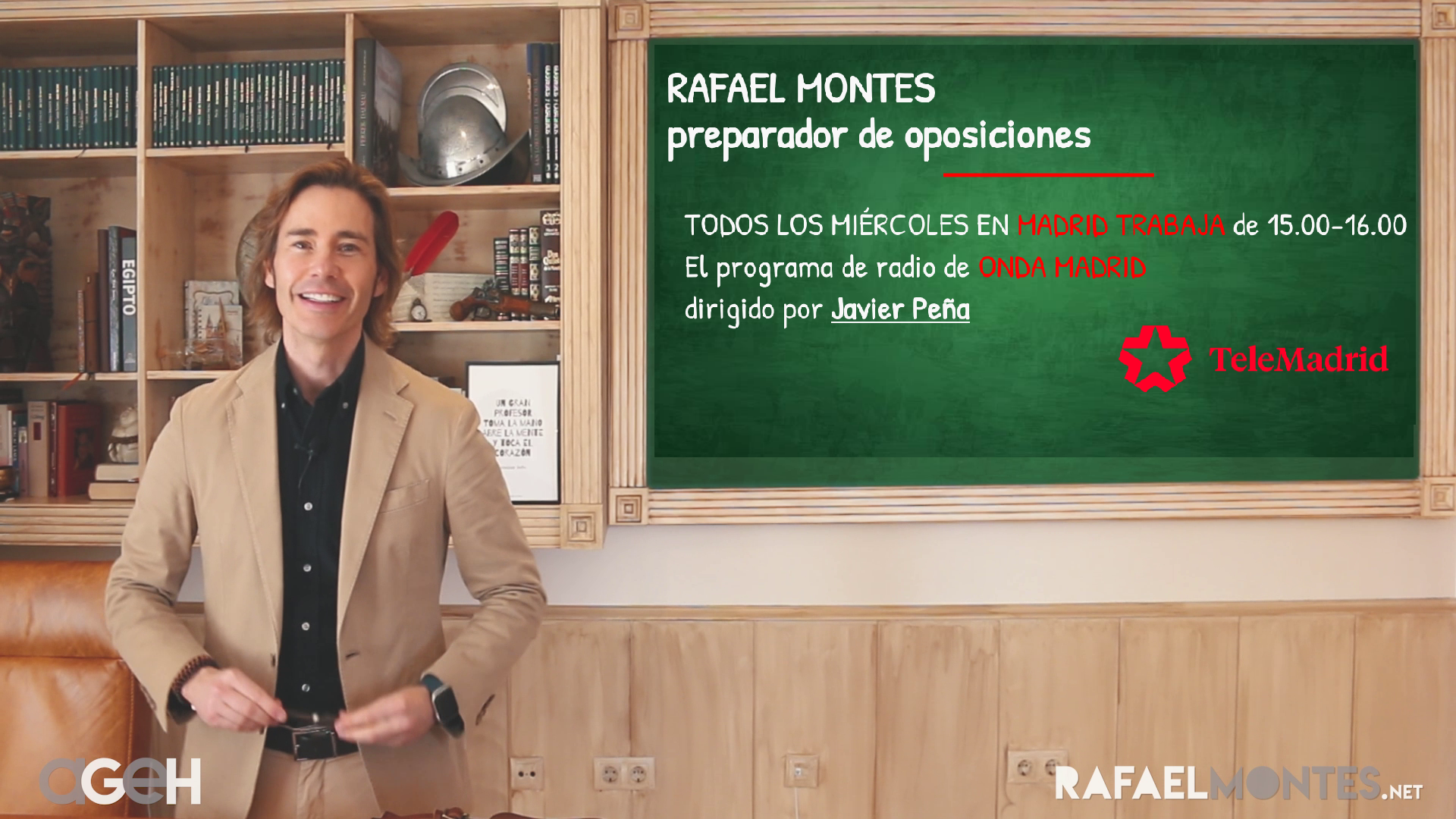 Oposiciones: ¿Tienen vacaciones las personas que preparan oposiciones? Rafael Montes te lo cuenta en OndaMadrid